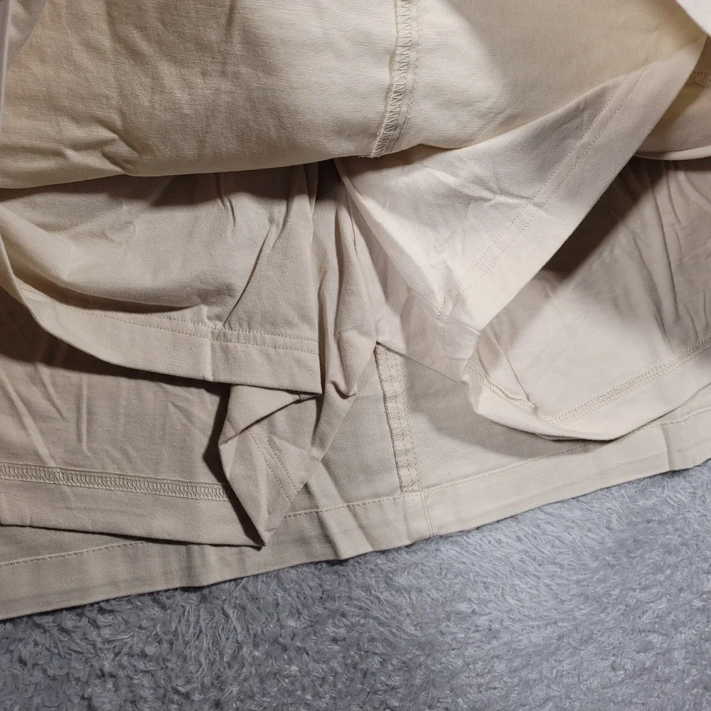 Ellos Skort Skirt Womens 16‎ Beige Ivory Chino Tennis Golf NWOT